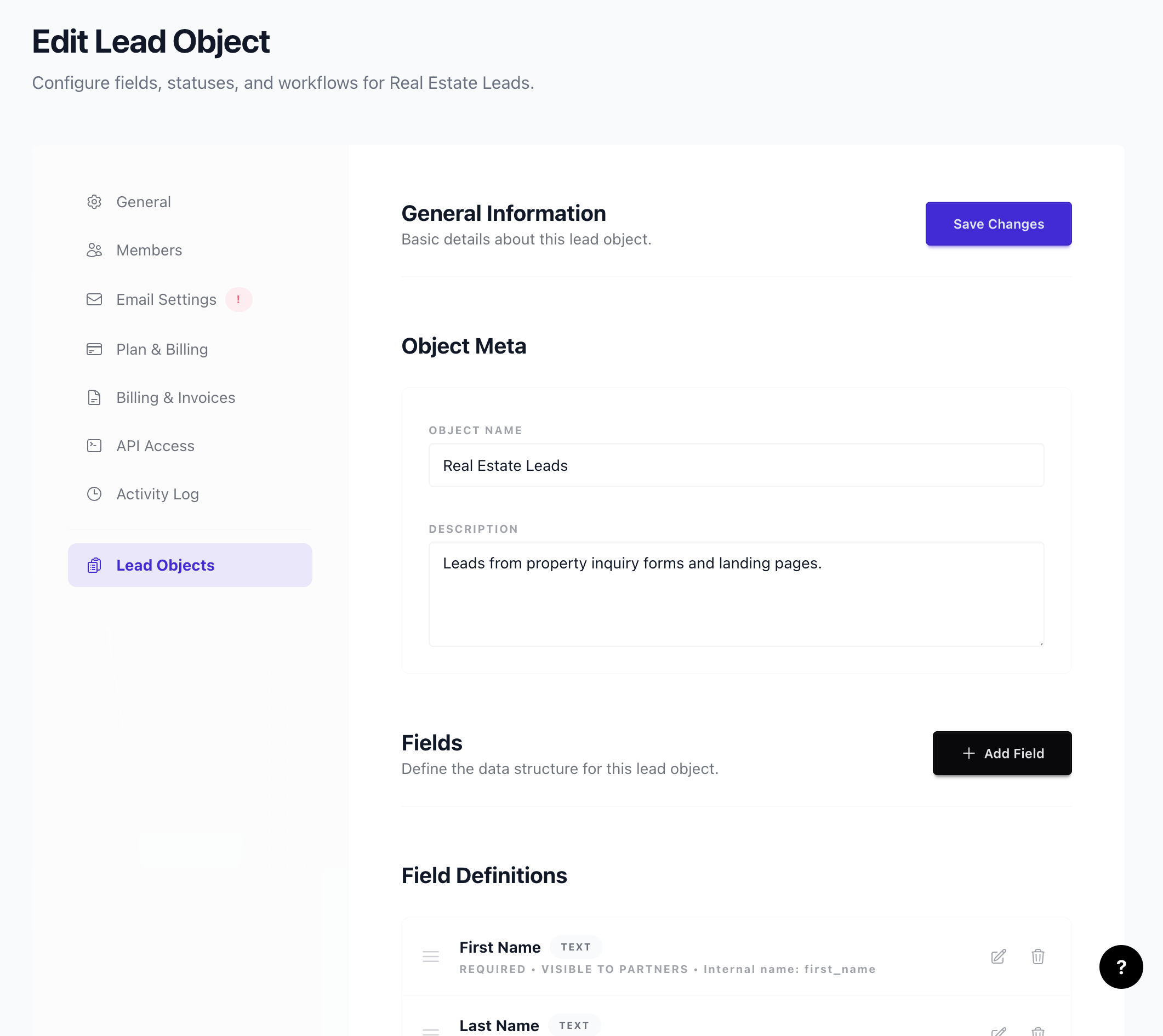 Entity icon selector