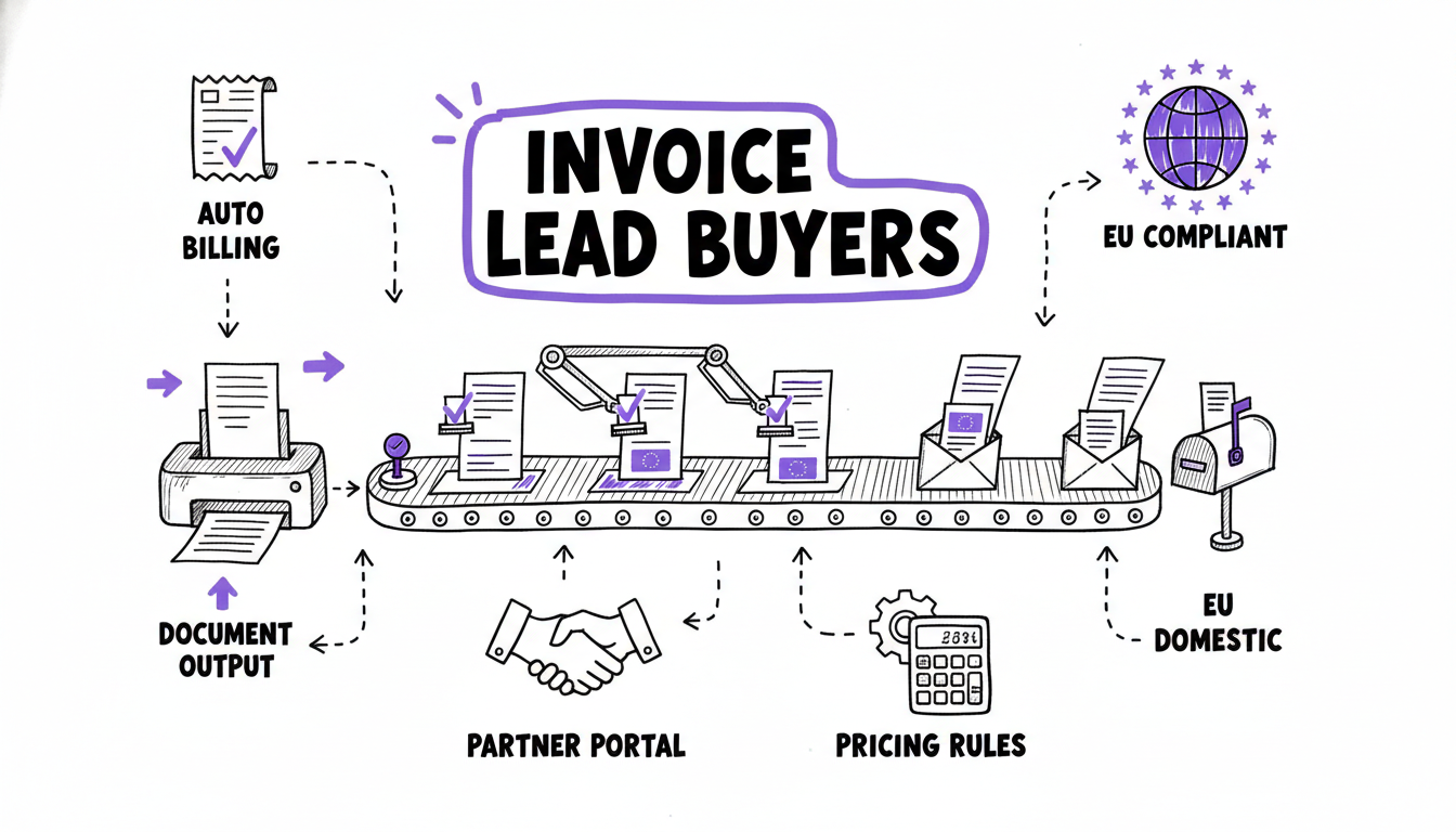 How to Invoice Lead Buyers and Automate Partner Billing in 2026
