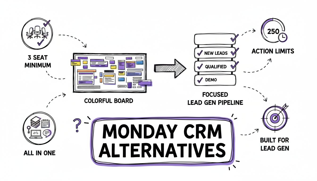 Top Monday CRM Alternatives for Lead Generation in 2026